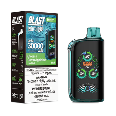 GREEN APPLE ICE - FASTA BLAST 30K (20mL) (ONTARIO)