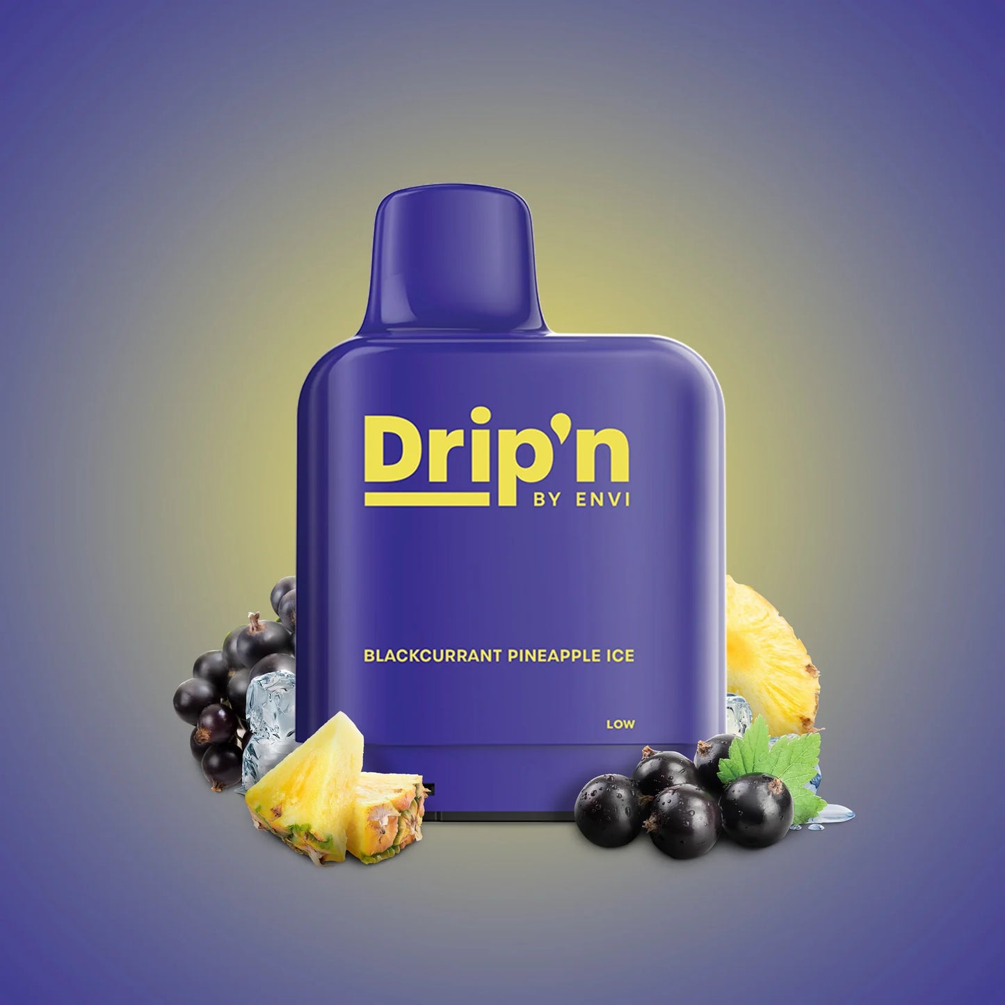 Level X Drip’n By Envi 7K Blackcurrant Pineapple Ice 14mL 20mg