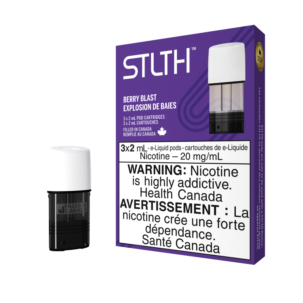 Berry Blast - STLTH Pod Pack - 20mg - Regular
