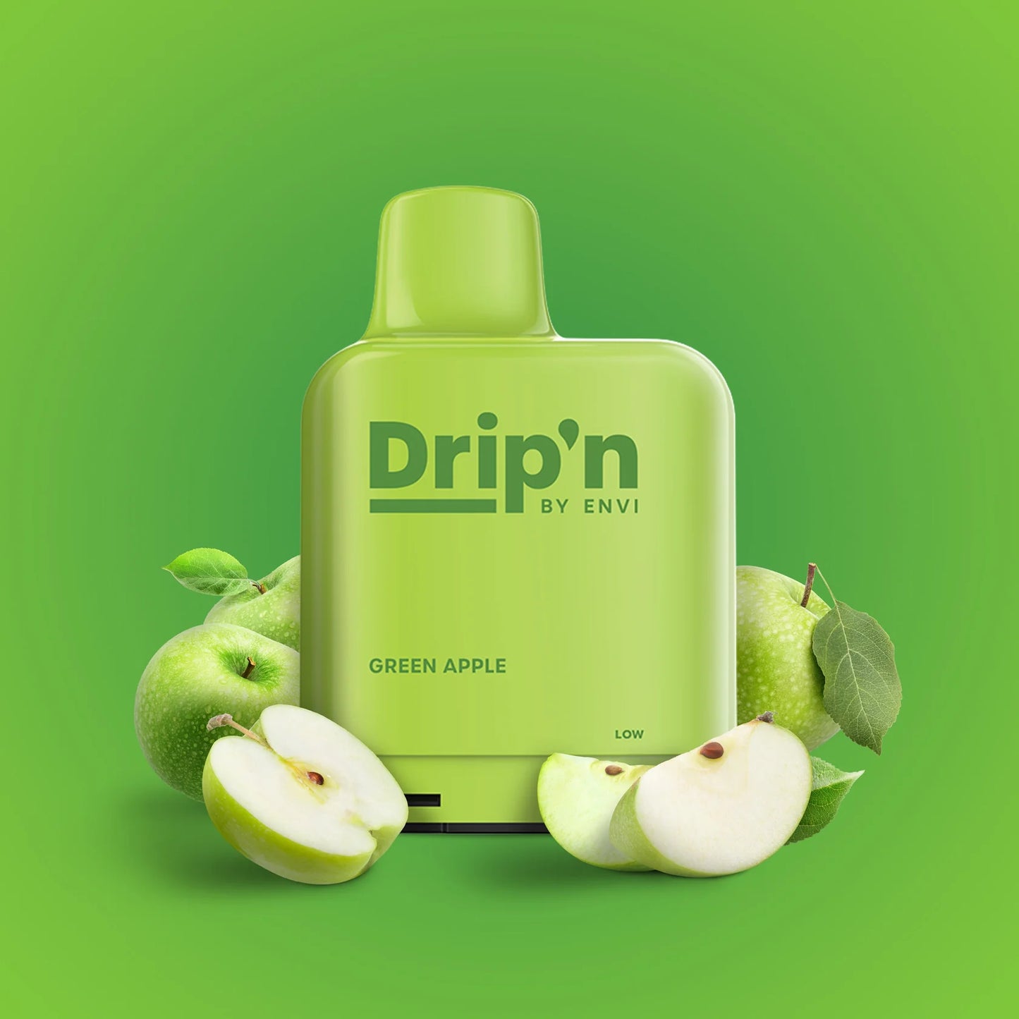 Level X Drip’n By Envi 7K Green Apple 14mL 20mg