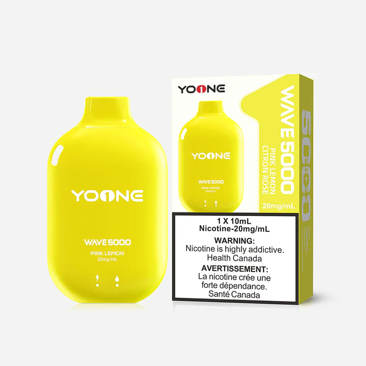 Yoone wave5000 pink lemon 10 ml 20mg