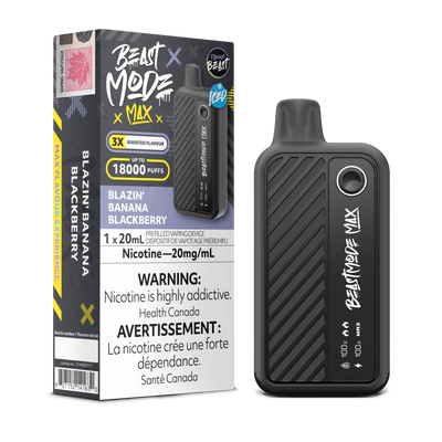 BLAZIN' BANANA BLACKBERRY - FLAVOUR BEAST BEAST MODE MAX (20mL) (ONTARIO)