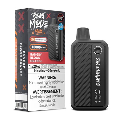 BANGIN' BLOOD ORANGE - FLAVOUR BEAST BEAST MODE MAX (20mL) (ONTARIO)