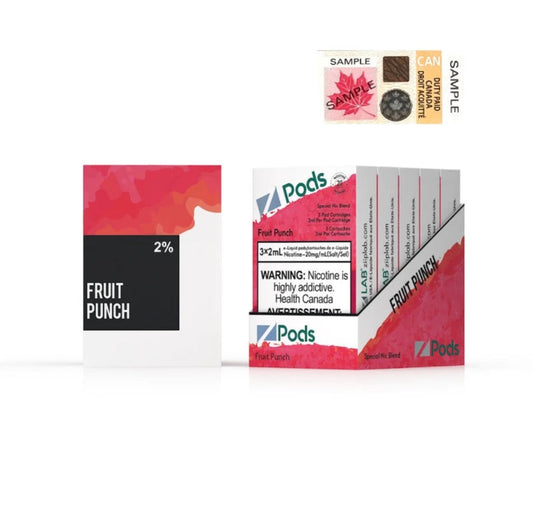Fruit Nectar / Fruit Punch - Z Pods Special NIC - 20mg - Premium