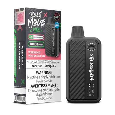 WEEKEND WATERMELON - FLAVOUR BEAST BEAST MODE MAX (20mL) (ONTARIO)