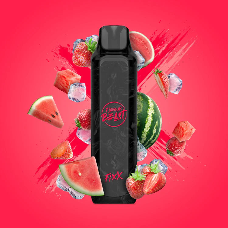 FLAVOUR BEAST - FIXX 3000 - Savage Strawberry Watermelon Iced - 20mg