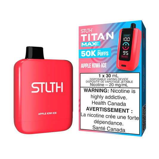 APPLE KIWI ICE - STLTH TITAN MAX DISPOSABLE (30mL)