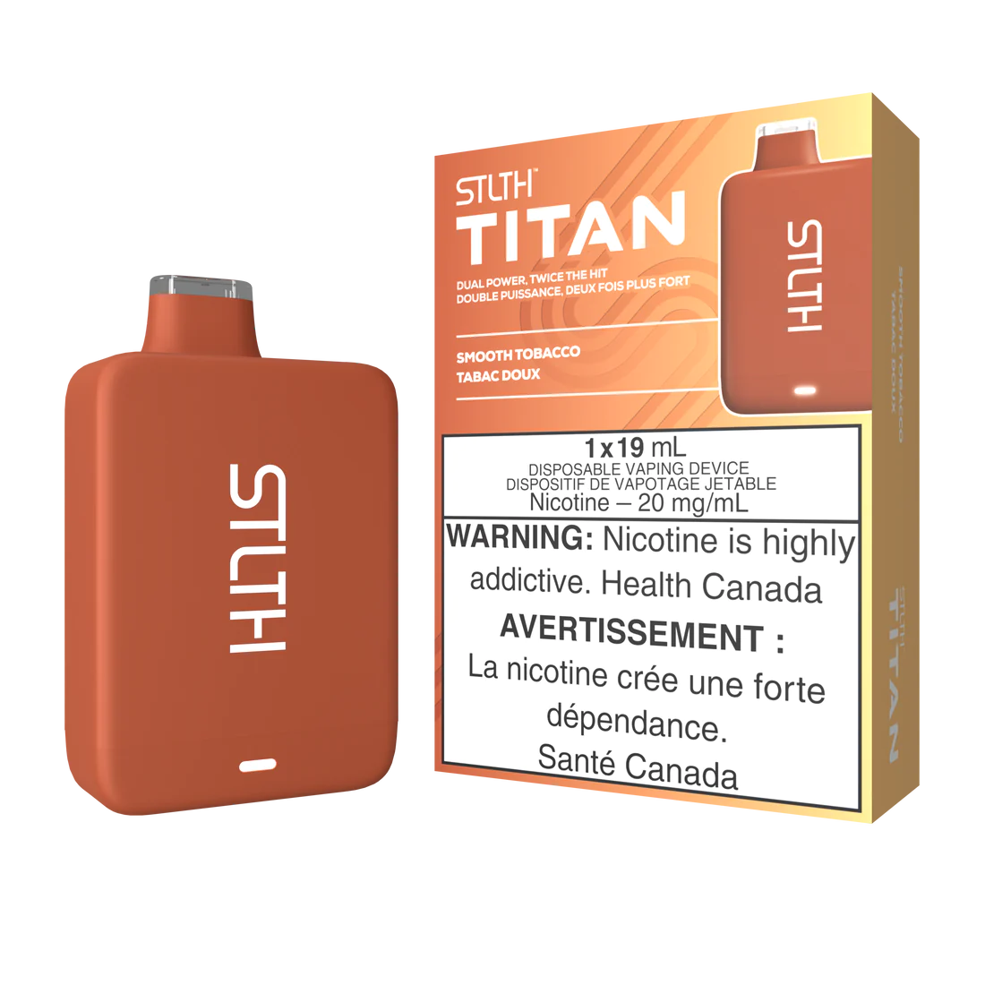 Stlth Titan Smooth Tobacco
