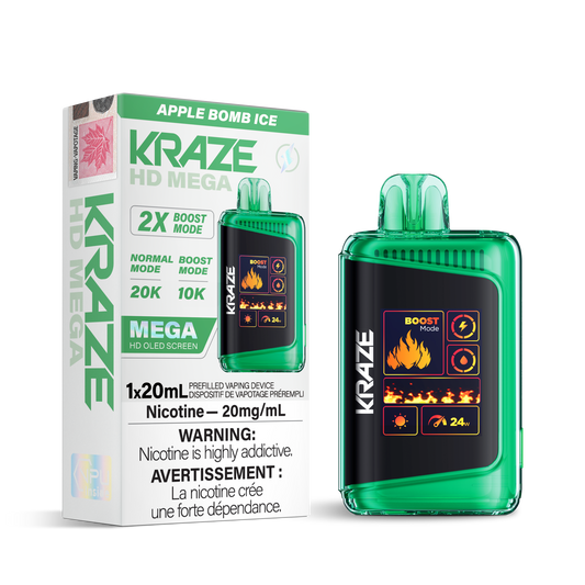 Kraze HD Mega - Apple Bomb Ice