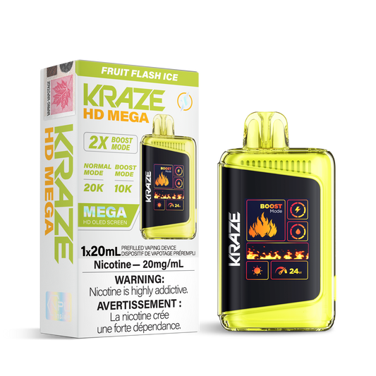 Kraze HD Mega - Fruit Flash Ice