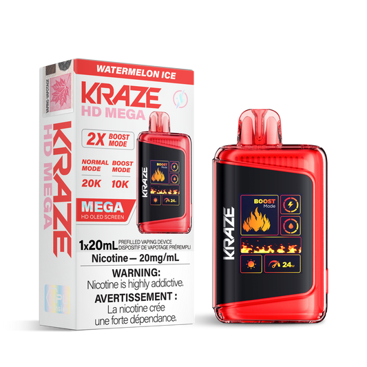 Kraze HD Mega - Watermelon Ice