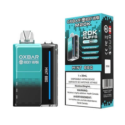 MINT BBG - OXBAR M20K BY ROCKY VAPOR (ONTARIO)