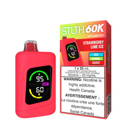 STRAWBERRY LIME ICE - STLTH 60K DISPOSABLE