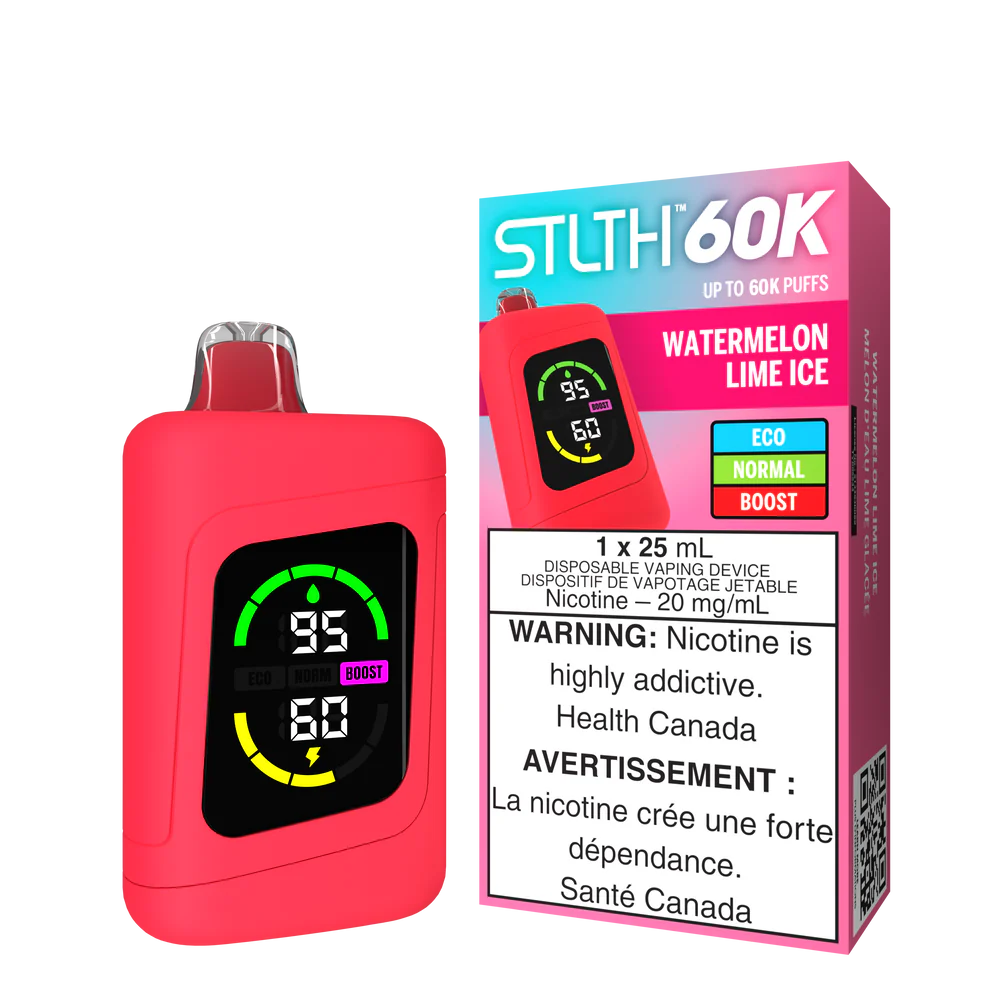 WATERMELON LIME ICE - STLTH 60K DISPOSABLE