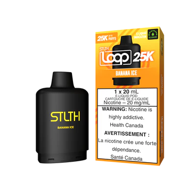 BANANA ICE - STLTH LOOP 25K (20mL) (ONTARIO)