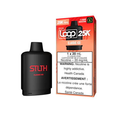 CLASSIC ICE - STLTH LOOP 25K (20mL) (ONTARIO)