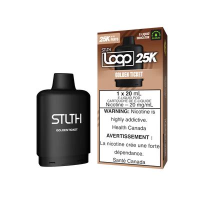 GOLDEN TICKET - STLTH LOOP 25K (20mL) (ONTARIO)