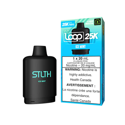 ICE MINT - STLTH LOOP 25K (20mL) (ONTARIO)