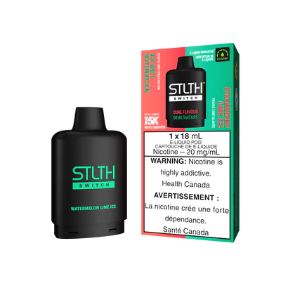 WATERMELON LIME ICE & STRAWBERRY LIME ICE - STLTH SWITCH (18mL) (ONTARIO)