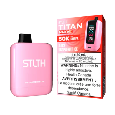 JUICY GRAPEFRUIT ICE - STLTH TITAN MAX DISPOSABLE (30mL)