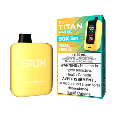 TROPICAL MANGO ICE - STLTH TITAN MAX DISPOSABLE (30mL)