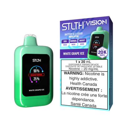 WHITE GRAPE ICE - STLTH VISION (ONTARIO)