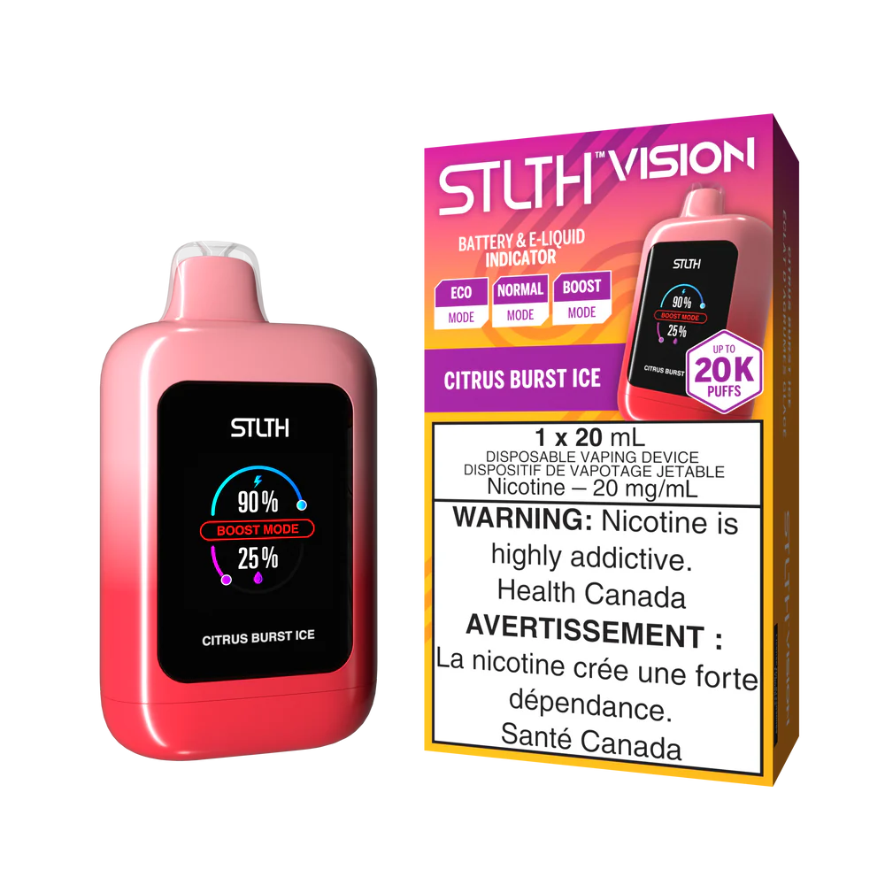 CITRUS BURST ICE - STLTH VISION (ONTARIO)