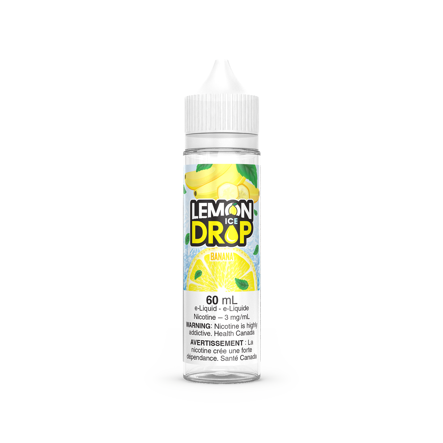Banana - Lemon Drop ICE - 60ml - FREE BASE - E-Liquid